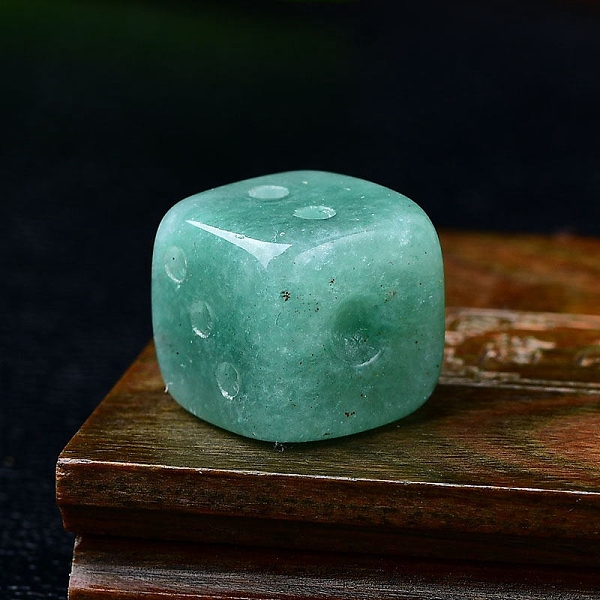 PandaHall Natural Green Aventurine Carved Dice Figurines Statues for Home Office Desktop Decoration, 15x15x15mm Green Aventurine Dice
PandaHall Natural Green Aventurine Carved Dice Figurines Statues for Home Office Desktop Decoration, 15x15x15mm Green Aventurine Dice