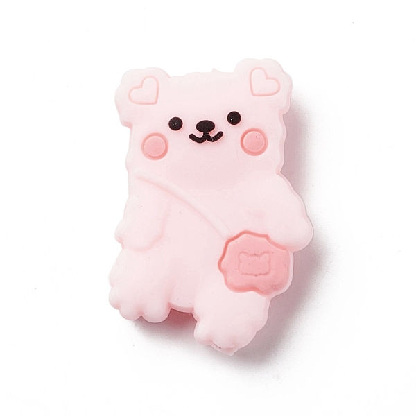 PandaHall Silicone Focal Beads, Baby Chew Teething Beads, Bear, Pink, 27.5x20x8mm, Hole: 2mm Silicone Bear Pink
PandaHall Silicone Focal Beads, Baby Chew Teething Beads, Bear, Pink, 27.5x20x8mm, Hole: 2mm Silicone Bear Pink