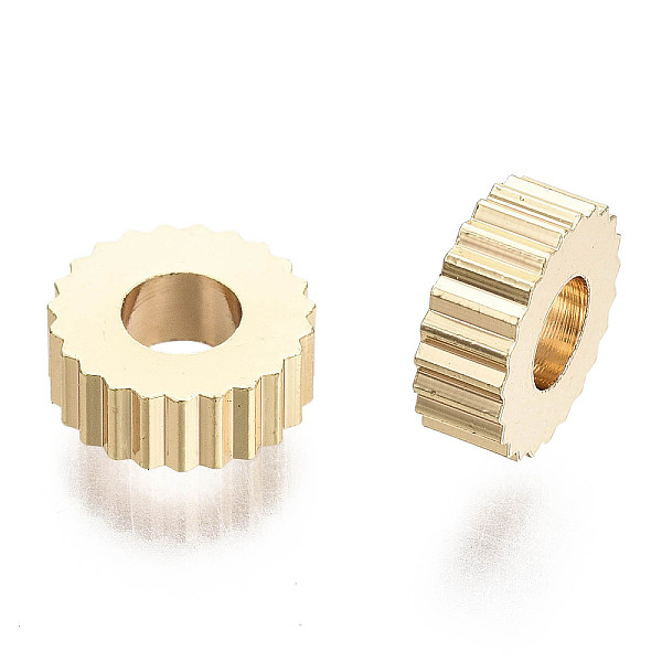 PandaHall Brass Beads, Nickel Free, Real 18K Gold Plated, Tyre/Flat Round, 6.5x2mm, Hole: 3mm Brass Flat Round
PandaHall Brass Beads, Nickel Free, Real 18K Gold Plated, Tyre/Flat Round, 6.5x2mm, Hole: 3mm Brass Flat Round