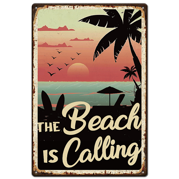 PandaHall SUPERDANT the Beach is Calling Tin Signs Hanging Metal Posters Vintage Metal Tin Signs Beach Posters Iron Wall Art Tin Signs Home...
PandaHall SUPERDANT the Beach is Calling Tin Signs Hanging Metal Posters Vintage Metal Tin Signs Beach Posters Iron Wall Art Tin Signs Home...