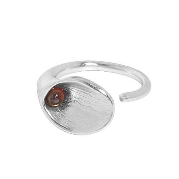 PandaHall 925 Sterling Silver Open Ring, Simple Flower Cubic Zirconia Adjustable Rings for Women, Silver, 12.5mm, Inner Diameter: US Size 6...
PandaHall 925 Sterling Silver Open Ring, Simple Flower Cubic Zirconia Adjustable Rings for Women, Silver, 12.5mm, Inner Diameter: US Size 6...