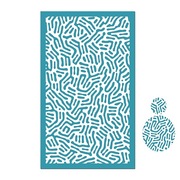 PandaHall Rectangle Polyester Screen Printing Stencil, for Painting on Wood, DIY Decoration T-Shirt Fabric, Others, 15x9cm Polyester
PandaHall Rectangle Polyester Screen Printing Stencil, for Painting on Wood, DIY Decoration T-Shirt Fabric, Others, 15x9cm Polyester