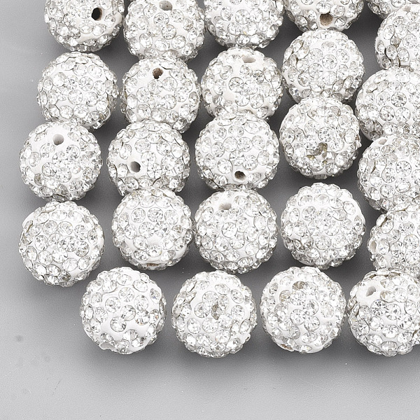 PandaHall Handmade Polymer Clay Rhinestone Beads, Round, Pave Disco Ball Beads, Crystal, PP13(1.9~2mm), 7 rows rhinestone, 11.5~12mm, Hole..., Clear
PandaHall Handmade Polymer Clay Rhinestone Beads, Round, Pave Disco Ball Beads, Crystal, PP13(1.9~2mm), 7 rows rhinestone, 11.5~12mm, Hole..., Clear