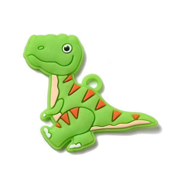 PandaHall PVC Cartoon Pendants, Dinosaur, Lawn Green, 43x44x3mm, Hole: 4mm PVC Dinosaur
PandaHall PVC Cartoon Pendants, Dinosaur, Lawn Green, 43x44x3mm, Hole: 4mm PVC Dinosaur