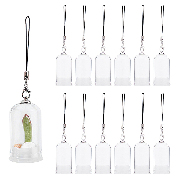 PandaHall Glass Dome Cloche Cover, Bell Jar Pendant Decoration, with Tampions, Alloy Findings and Nylon Cord, Clear, 117mm Glass Bottle...
PandaHall Glass Dome Cloche Cover, Bell Jar Pendant Decoration, with Tampions, Alloy Findings and Nylon Cord, Clear, 117mm Glass Bottle...
