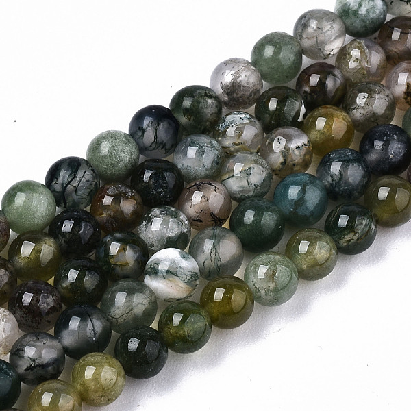 PandaHall Natural Moss Agate Beads Strands, Round, 4mm, Hole: 0.5mm, about 93~98pcs/strand, 15.35 inch~15.75 inch(39~40cm) Moss Agate Round
PandaHall Natural Moss Agate Beads Strands, Round, 4mm, Hole: 0.5mm, about 93~98pcs/strand, 15.35 inch~15.75 inch(39~40cm) Moss Agate Round