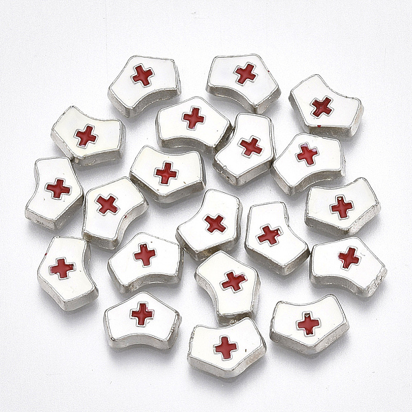 PandaHall Alloy Enamel Cabochons, Fit Floating Locket Charms, Nurse Cap, White, Platinum, 6.5x9x2mm Alloy Hat White
PandaHall Alloy Enamel Cabochons, Fit Floating Locket Charms, Nurse Cap, White, Platinum, 6.5x9x2mm Alloy Hat White