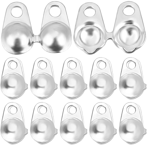 PandaHall Beebeecraft 20Pcs 925 Sterling Silver Bead Tips, Calotte Ends, Clamshell Knot Covers, Silver, 4x5x1.2mm, Hole: 0.8mm, Inner...
PandaHall Beebeecraft 20Pcs 925 Sterling Silver Bead Tips, Calotte Ends, Clamshell Knot Covers, Silver, 4x5x1.2mm, Hole: 0.8mm, Inner...