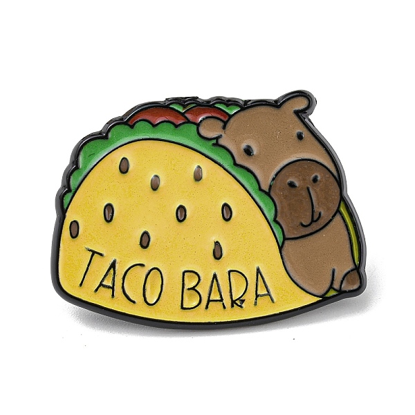 PandaHall Capybara Theme Alloy Enamel Brooch, for Men and Women, Food, Gold, 23x31.5x1.5mm Alloy+Enamel Other Animal Gold
PandaHall Capybara Theme Alloy Enamel Brooch, for Men and Women, Food, Gold, 23x31.5x1.5mm Alloy+Enamel Other Animal Gold
