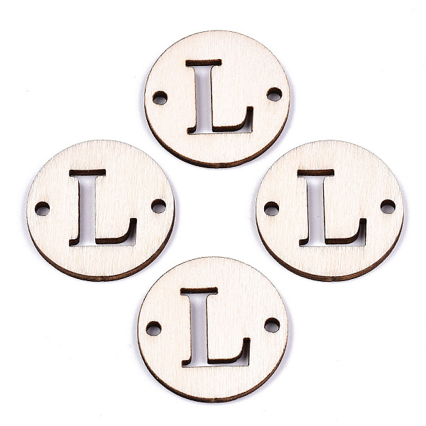 PandaHall Unfinished Natural Poplar Wood Links Connectors, Laser Cut, Flat Round with Word, Letter.L, 29.5x2.5mm, Hole: 2.5mm Wood Letter L
PandaHall Unfinished Natural Poplar Wood Links Connectors, Laser Cut, Flat Round with Word, Letter.L, 29.5x2.5mm, Hole: 2.5mm Wood Letter L