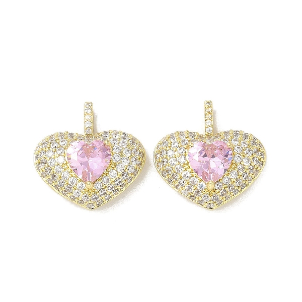 PandaHall Rack Plating Brass Pendants, With Clear Cubic Zirconia, Long-Lasting Plated, Lead Free & Cadmium Free, Real 18K Gold, Heart, Pearl...
PandaHall Rack Plating Brass Pendants, With Clear Cubic Zirconia, Long-Lasting Plated, Lead Free & Cadmium Free, Real 18K Gold, Heart, Pearl...