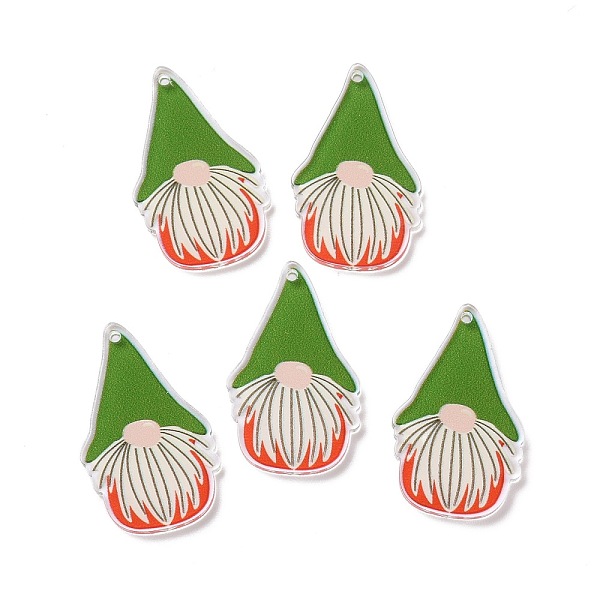 PandaHall Christmas Transparent Printed Acrylic Pendants, for Earrings Accessories, Gnome, Green, 34.5x21x2.5mm, Hole: 1.6mm Acrylic Gnome...
PandaHall Christmas Transparent Printed Acrylic Pendants, for Earrings Accessories, Gnome, Green, 34.5x21x2.5mm, Hole: 1.6mm Acrylic Gnome...