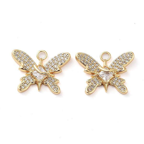 PandaHall Rack Plating Brass Micro Pave Cubic Zirconia Pendants, Long-Lasting Plated, Cadmium Free & Lead Free, Butterfly, Real 18K Gold..., Clear
PandaHall Rack Plating Brass Micro Pave Cubic Zirconia Pendants, Long-Lasting Plated, Cadmium Free & Lead Free, Butterfly, Real 18K Gold..., Clear