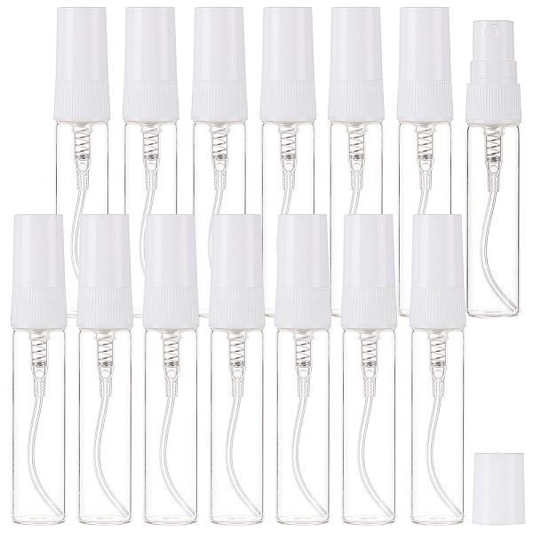 PandaHall Glass Spray Bottles, Refillable Perfume Sample Vials, with Plastic Dustproof Caps, Clear, 1.4x7.5cm, Capacity: 5ml(0.17fl. oz)...
PandaHall Glass Spray Bottles, Refillable Perfume Sample Vials, with Plastic Dustproof Caps, Clear, 1.4x7.5cm, Capacity: 5ml(0.17fl. oz)...