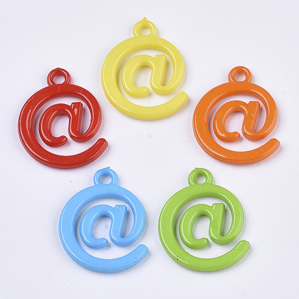 PandaHall Opaque Acrylic Pendants, Mark @, Mixed Color, 31x24x3.5mm, Hole: 3mm Acrylic Symbol Multicolor
PandaHall Opaque Acrylic Pendants, Mark @, Mixed Color, 31x24x3.5mm, Hole: 3mm Acrylic Symbol Multicolor