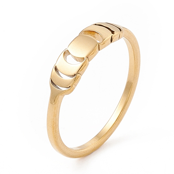 PandaHall 304 Stainless Steel Moon Phase Finger Ring for Women, Golden, US Size 7 3/4(17.9mm) 304 Stainless Steel Moon
PandaHall 304 Stainless Steel Moon Phase Finger Ring for Women, Golden, US Size 7 3/4(17.9mm) 304 Stainless Steel Moon
