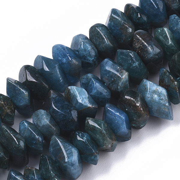 PandaHall Natural Apatite Beads Strands, Nuggets, Faceted, 9.5~11x6~7mm, Hole: 1.2mm, about 30~32pcs/strand, 7.48 inch(19cm) Apatite Nuggets
PandaHall Natural Apatite Beads Strands, Nuggets, Faceted, 9.5~11x6~7mm, Hole: 1.2mm, about 30~32pcs/strand, 7.48 inch(19cm) Apatite Nuggets