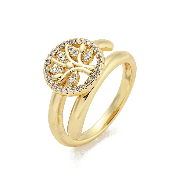PandaHall Rack Plated Brass Micro Pave Clear Cubic Zirconia Round with Tree of Life Finger Rings for Women, Lead Free & Cadmium Free...
PandaHall Rack Plated Brass Micro Pave Clear Cubic Zirconia Round with Tree of Life Finger Rings for Women, Lead Free & Cadmium Free...