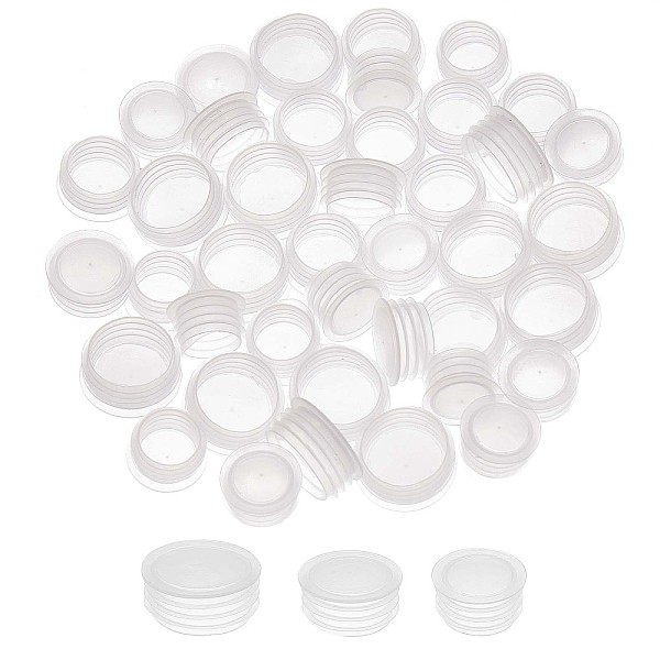 PandaHall GORGECRAFT 48PCS 3 Sizes Clear Plastic Wine Bottle Stoppers 49/64" to 31/32" Salt and Pepper Shaker Stopper Replacement Plug..., White
PandaHall GORGECRAFT 48PCS 3 Sizes Clear Plastic Wine Bottle Stoppers 49/64" to 31/32" Salt and Pepper Shaker Stopper Replacement Plug..., White