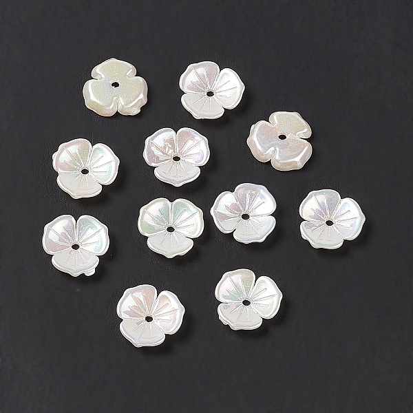 PandaHall Opaque Acrylic Bead Cap, AB Color, 3-Petal Flower, White, 11x2mm, Hole: 1.4mm Acrylic White
PandaHall Opaque Acrylic Bead Cap, AB Color, 3-Petal Flower, White, 11x2mm, Hole: 1.4mm Acrylic White