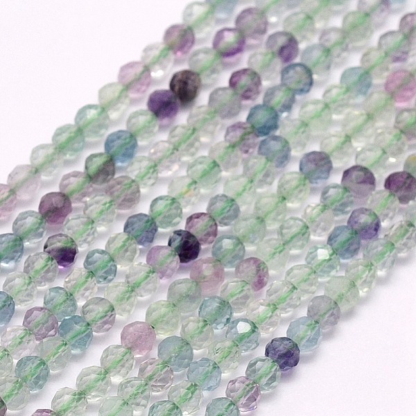 PandaHall Natural Fluorite Beads Strands, Faceted, Round, 2mm, Hole: 0.5mm, about 223pcs/strand, 15.5 inch(39.5cm) Fluorite Round
PandaHall Natural Fluorite Beads Strands, Faceted, Round, 2mm, Hole: 0.5mm, about 223pcs/strand, 15.5 inch(39.5cm) Fluorite Round