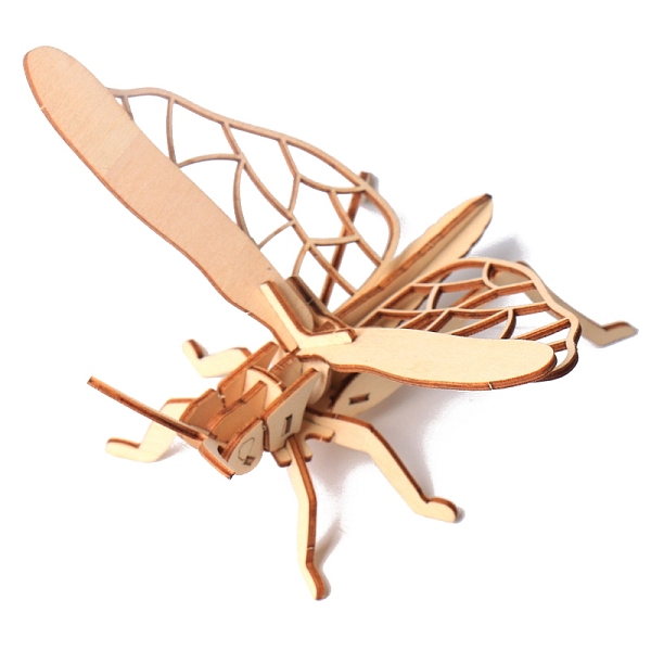 PandaHall Insect 3D Wooden Puzzle Simulation Animal Assembly, DIY Model Toy, for Kids and Adults, Locust, Finished Product: 17x17x17cm Wood...
PandaHall Insect 3D Wooden Puzzle Simulation Animal Assembly, DIY Model Toy, for Kids and Adults, Locust, Finished Product: 17x17x17cm Wood...