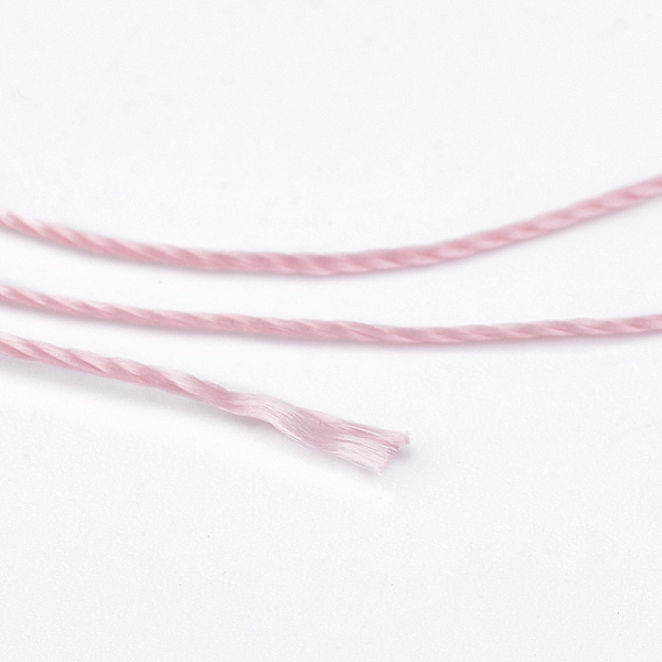 PandaHall Polyester Thread, for Custom Woven Jewelry Making, Pink, 0.2mm, about 1000m/roll Polyester Pink
PandaHall Polyester Thread, for Custom Woven Jewelry Making, Pink, 0.2mm, about 1000m/roll Polyester Pink
