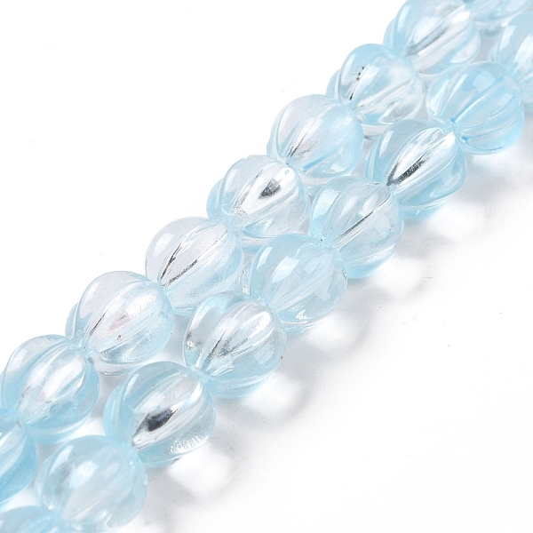 PandaHall Transparent Glass Beads Strands, Lantern, Light Sky Blue, 10.5x9.5x10.5mm, Hole: 1mm, about 38pcs/strand, 15.24 inch(38.7cm) Glass...
PandaHall Transparent Glass Beads Strands, Lantern, Light Sky Blue, 10.5x9.5x10.5mm, Hole: 1mm, about 38pcs/strand, 15.24 inch(38.7cm) Glass...