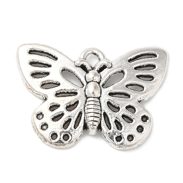 PandaHall Alloy Pendants, Cadmium Free & Lead Free, Butterfly, Antique Silver, 18x25x2mm, Hole: 1mm Alloy Butterfly
PandaHall Alloy Pendants, Cadmium Free & Lead Free, Butterfly, Antique Silver, 18x25x2mm, Hole: 1mm Alloy Butterfly