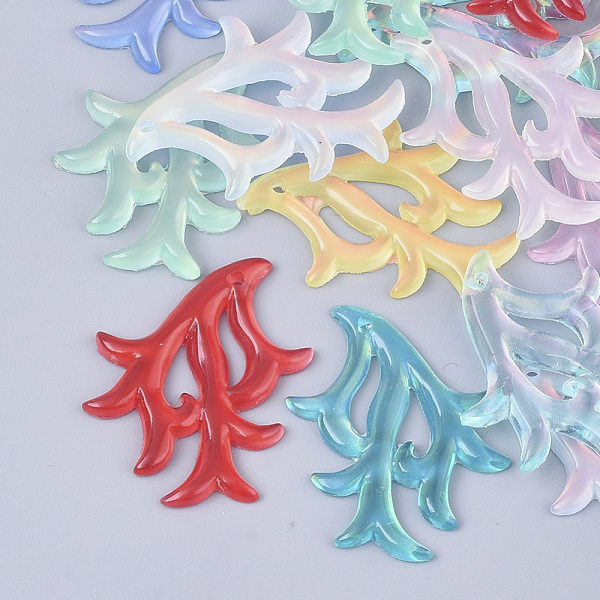 PandaHall Translucent Resin Pendants, Grass Shape, Mixed Color, 27x21.5x2mm, Hole: 1.4mm Resin Flower Multicolor
PandaHall Translucent Resin Pendants, Grass Shape, Mixed Color, 27x21.5x2mm, Hole: 1.4mm Resin Flower Multicolor