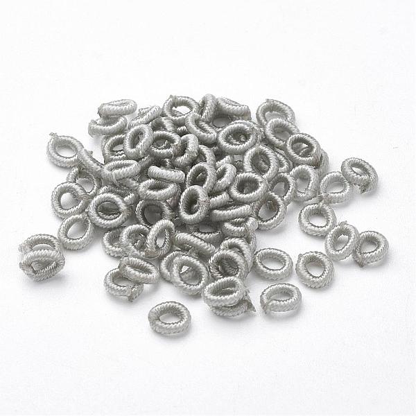 PandaHall Polyester Weave Beads, Ring, Light Grey, 6x2mm, Hole: 3mm, about 200pcs/bag Polyester Ring Gray
PandaHall Polyester Weave Beads, Ring, Light Grey, 6x2mm, Hole: 3mm, about 200pcs/bag Polyester Ring Gray