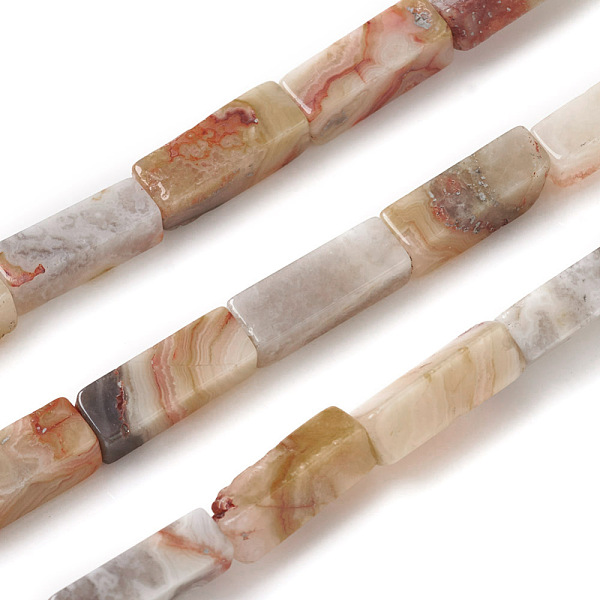 PandaHall Natural Crazy Lace Agate Beads Strands, Cuboid, 13~14x4~4.5x4~4.5mm, Hole: 1.2mm, about 30~31pcs/strand, 16 inch(40cm) Crazy Agate...
PandaHall Natural Crazy Lace Agate Beads Strands, Cuboid, 13~14x4~4.5x4~4.5mm, Hole: 1.2mm, about 30~31pcs/strand, 16 inch(40cm) Crazy Agate...