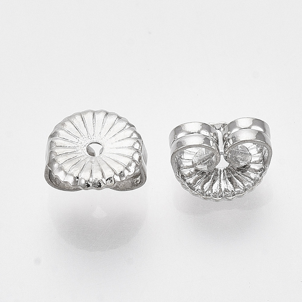 PandaHall Brass Ear Nuts, Butterfly Earring Backs for Post Earrings, Nickel Free, Flat Round/Flower, Real Platinum Plated, 6x3.5mm, Hole...
PandaHall Brass Ear Nuts, Butterfly Earring Backs for Post Earrings, Nickel Free, Flat Round/Flower, Real Platinum Plated, 6x3.5mm, Hole...