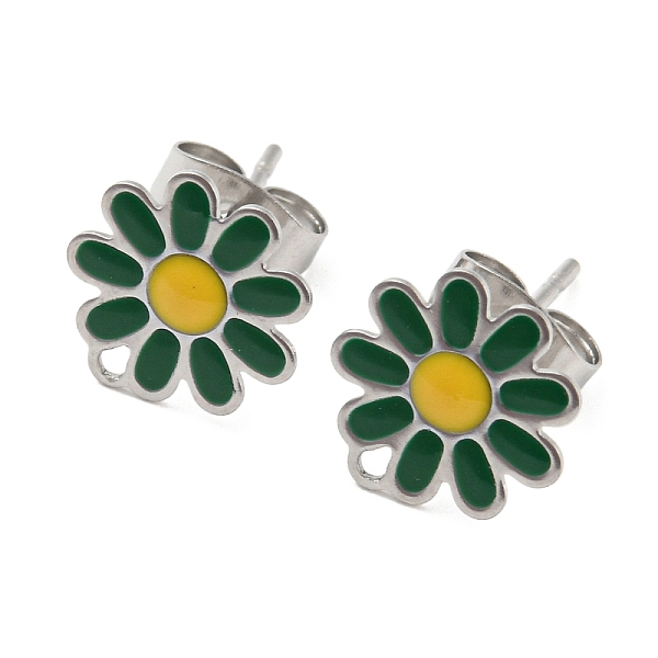 PandaHall 304 Stainless Steel Stud Earrings, Flower, Mixed Color, 10x10mm 304 Stainless Steel Flower Multicolor
PandaHall 304 Stainless Steel Stud Earrings, Flower, Mixed Color, 10x10mm 304 Stainless Steel Flower Multicolor