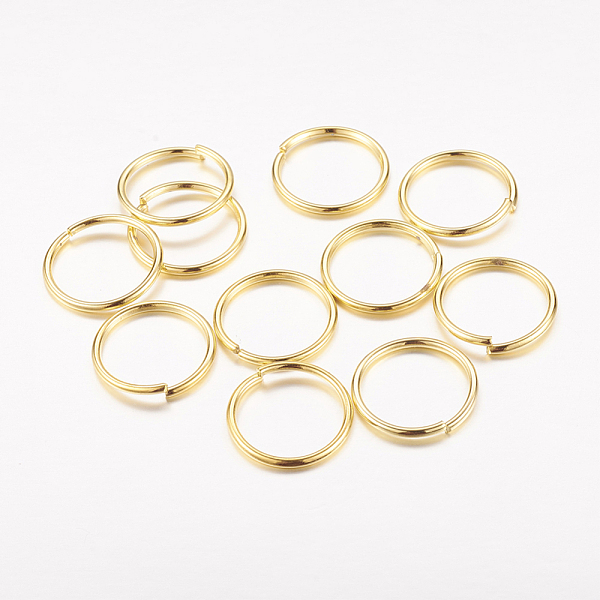 PandaHall Iron Jump Rings, Open Jump Rings, Cadmium Free & Lead Free, Golden, 14x1.2mm, Inner Diameter: 11.6mm, about 2700pcs/1000g Iron
PandaHall Iron Jump Rings, Open Jump Rings, Cadmium Free & Lead Free, Golden, 14x1.2mm, Inner Diameter: 11.6mm, about 2700pcs/1000g Iron