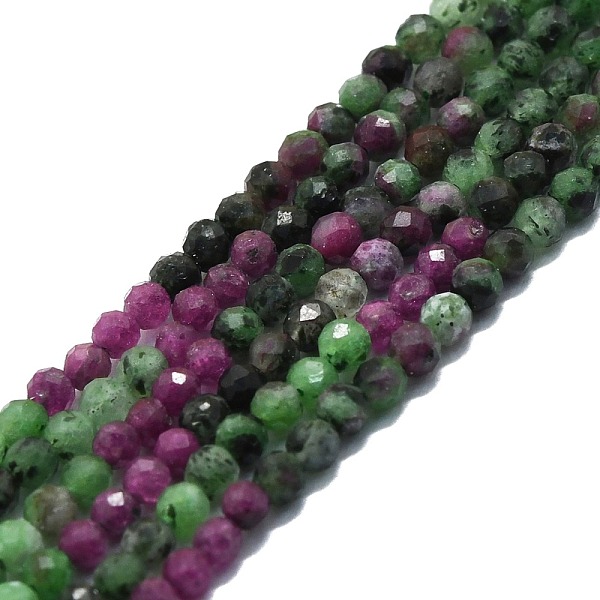 PandaHall Natural Ruby in Zoisite Beads Strands, Faceted, Round, 4mm, Hole: 0.8mm, about 108pcs/strand, 15.16''~15.55''(38.5~39.5cm) Ruby in...
PandaHall Natural Ruby in Zoisite Beads Strands, Faceted, Round, 4mm, Hole: 0.8mm, about 108pcs/strand, 15.16''~15.55''(38.5~39.5cm) Ruby in...