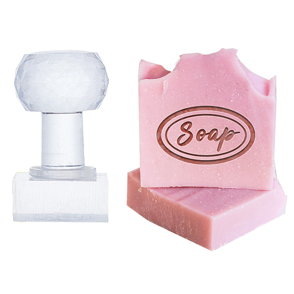 PandaHall Clear Acrylic Soap Stamps with Small Handles, DIY Soap Molds Supplies, Word, 51x24x38mm, Pattern: 35x21mm Acrylic Word Clear
PandaHall Clear Acrylic Soap Stamps with Small Handles, DIY Soap Molds Supplies, Word, 51x24x38mm, Pattern: 35x21mm Acrylic Word Clear