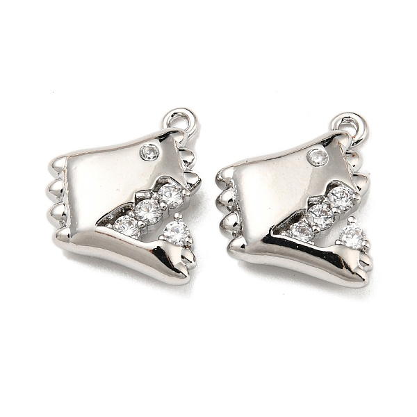 PandaHall Brass Micro Pave Clear Cubic Zirconia Pendants, Dinosaur Charms, Real Platinum Plated, 12x15x4mm, Hole: 1.2mm Brass+Cubic Zirconia...
PandaHall Brass Micro Pave Clear Cubic Zirconia Pendants, Dinosaur Charms, Real Platinum Plated, 12x15x4mm, Hole: 1.2mm Brass+Cubic Zirconia...