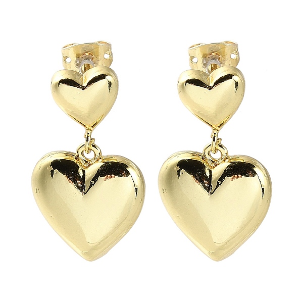 PandaHall Rack Plating Brass Heart Dangle Stud Earring, Long-Lasting Plated, Lead Free & Cadmium Free, Real 18K Gold Plated, 25.5x15mm Brass...
PandaHall Rack Plating Brass Heart Dangle Stud Earring, Long-Lasting Plated, Lead Free & Cadmium Free, Real 18K Gold Plated, 25.5x15mm Brass...