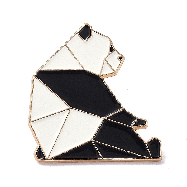 PandaHall Origami Panda Enamel Pin, Alloy Enamel Brooch for Backpack Clothing, Golden, Black, 31x29.5x9.5mm Alloy+Enamel Black
PandaHall Origami Panda Enamel Pin, Alloy Enamel Brooch for Backpack Clothing, Golden, Black, 31x29.5x9.5mm Alloy+Enamel Black