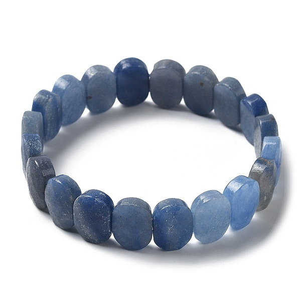 PandaHall Natural Kyanite Beaded Stretch Bracelet, Gemstone Jewelry for Women, Oval, Inner Diameter: 2-1/8 inch(5.4~5.5cm) Kyanite
PandaHall Natural Kyanite Beaded Stretch Bracelet, Gemstone Jewelry for Women, Oval, Inner Diameter: 2-1/8 inch(5.4~5.5cm) Kyanite