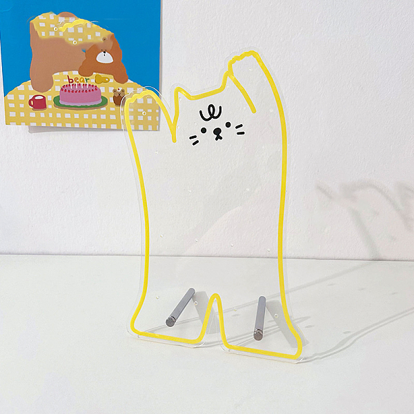 PandaHall Acrylic Earring Display Stands, Cat Shape, 140x225mm Acrylic Cat Shape Clear
PandaHall Acrylic Earring Display Stands, Cat Shape, 140x225mm Acrylic Cat Shape Clear