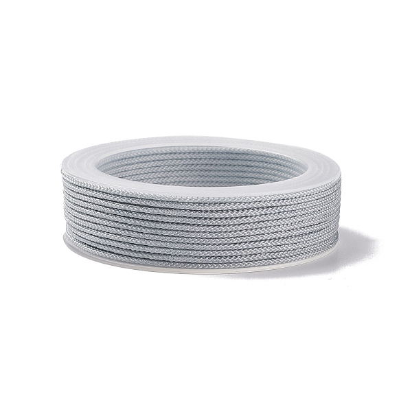 PandaHall Braided Nylon Threads, Dyed, Knotting Cord, for Chinese Knotting, Crafts and Jewelry Making, Silver, 1mm, about 21.87 yards...
PandaHall Braided Nylon Threads, Dyed, Knotting Cord, for Chinese Knotting, Crafts and Jewelry Making, Silver, 1mm, about 21.87 yards...