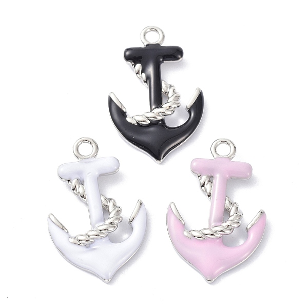 PandaHall Eco-Friendly Brass Enamel Pendants, Long-Lasting Plated, Anchor, Real 18K Gold Plated, Mixed Color, 25x16x3mm, Hole: 2mm..., Multicolor
PandaHall Eco-Friendly Brass Enamel Pendants, Long-Lasting Plated, Anchor, Real 18K Gold Plated, Mixed Color, 25x16x3mm, Hole: 2mm..., Multicolor