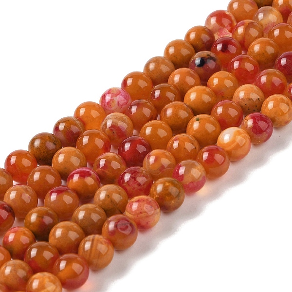 PandaHall Natural Agate Bead Strands, Dyed & Heated, Round, Dark Orange, 8mm, Hole: 0.7mm, about 44pcs/strand, 14.17 inch(36cm) Natural...
PandaHall Natural Agate Bead Strands, Dyed & Heated, Round, Dark Orange, 8mm, Hole: 0.7mm, about 44pcs/strand, 14.17 inch(36cm) Natural...