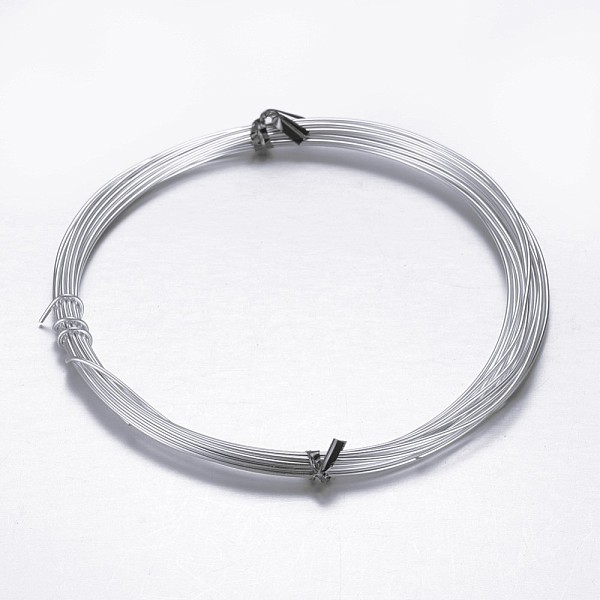 PandaHall Round Aluminum Craft Wire, for DIY Arts and Craft Projects, Gainsboro, 12 Gauge, 2mm, 5m/roll(16.4 Feet/roll) Aluminum Round Gray
PandaHall Round Aluminum Craft Wire, for DIY Arts and Craft Projects, Gainsboro, 12 Gauge, 2mm, 5m/roll(16.4 Feet/roll) Aluminum Round Gray