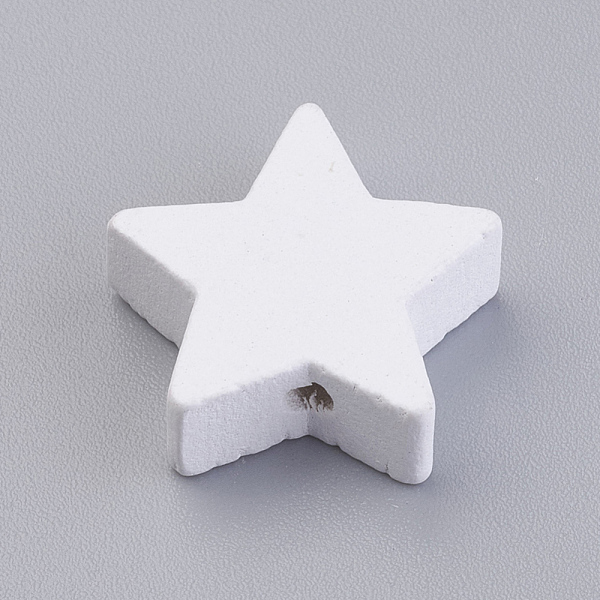 PandaHall Natural Wood Beads, Dyed, Star, White, 19x19.5x6mm, Hole: 2mm, about 780pcs/500g Wood Star White
PandaHall Natural Wood Beads, Dyed, Star, White, 19x19.5x6mm, Hole: 2mm, about 780pcs/500g Wood Star White