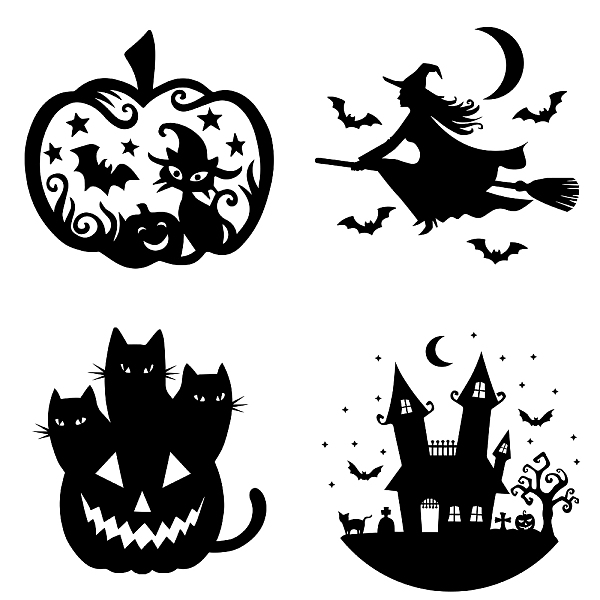 PandaHall GORGECRAFT 4 Styles Halloween Window Clings Pumpkin Castle Witch Black Cat Static Window Decals Stickers Non Adhesive Vinyl Film...
PandaHall GORGECRAFT 4 Styles Halloween Window Clings Pumpkin Castle Witch Black Cat Static Window Decals Stickers Non Adhesive Vinyl Film...