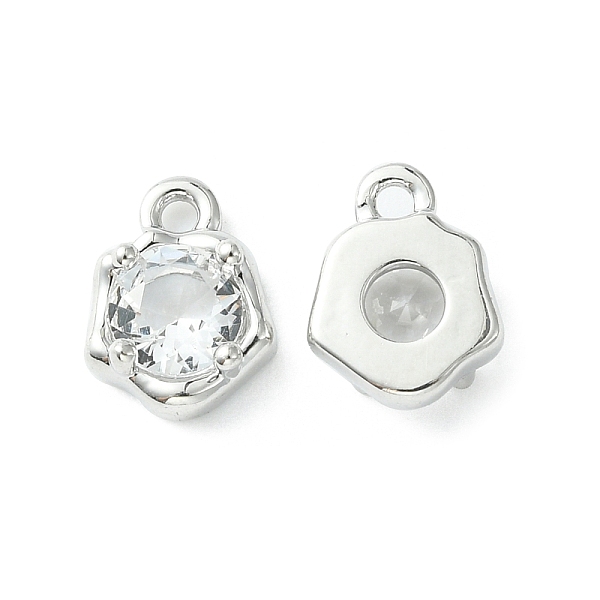 PandaHall Brass Micro Pave Cubic Zirconia Charms, Irregular Shape Charm, Real Platinum Plated, Clear, 9x7x3mm, Hole: 1.4mm Brass+Cubic...
PandaHall Brass Micro Pave Cubic Zirconia Charms, Irregular Shape Charm, Real Platinum Plated, Clear, 9x7x3mm, Hole: 1.4mm Brass+Cubic...