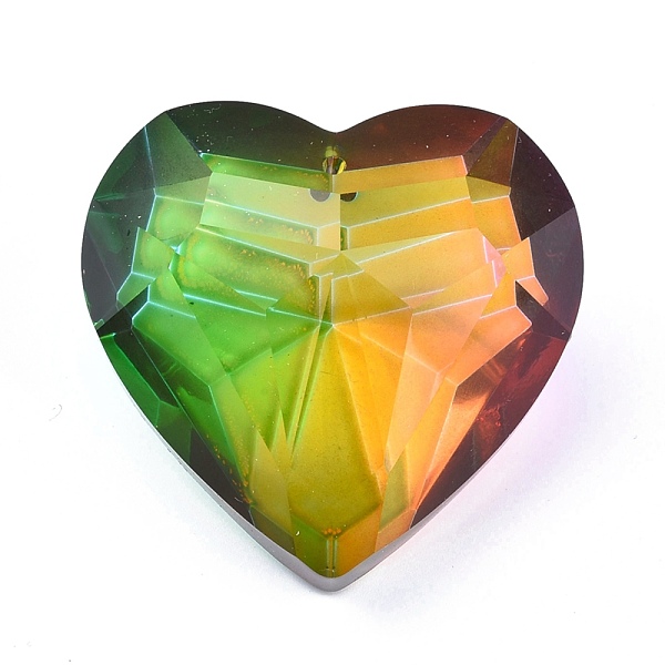 PandaHall K9 Glass Rhinestone Pendants, Faceted, Heart, Colorful, 44x45.5x27.5mm, Hole: 1.4mm Rhinestone Heart Multicolor
PandaHall K9 Glass Rhinestone Pendants, Faceted, Heart, Colorful, 44x45.5x27.5mm, Hole: 1.4mm Rhinestone Heart Multicolor